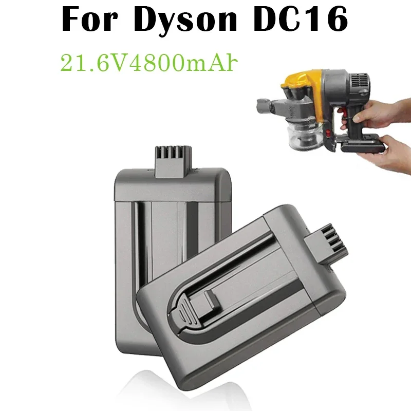 

For Dyson DC16 Rechargeable Battery Series 21.6V 4800mAh Li-Ion Handheld VacuumCleaner for DC16 Root 6 Animal PinkISSEY MIYAKE