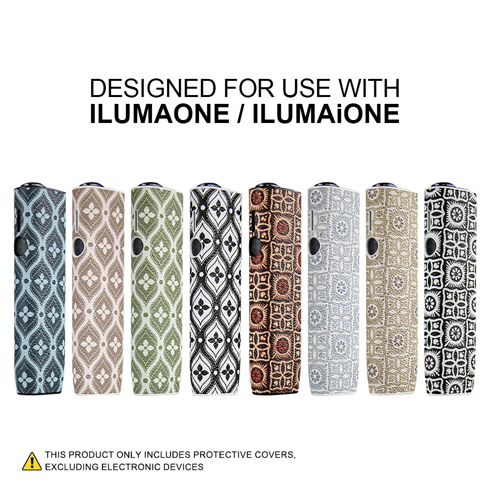 

The PU leather protective cover is suitable for the ILUMA ONE, the Lucky Grass model of protective e-cigarette accessories.