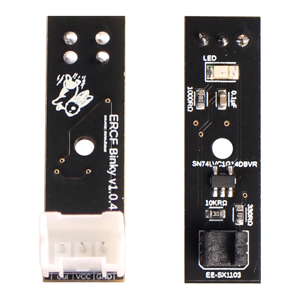 FYSETC ERCF Binky Codificador PCB Sensor Sonda PCB TCRT5000 PCB Para ERCF V2 Enrager Coelho Cenoura Alimentador Voron 2.4 Trident 3D Pinter