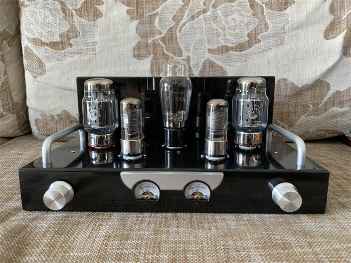 

15W*2 6J8P KT88 Sparta S1 Electronic Tube Power Amplifier 6J8P*2/KT88*2/5U4G*1 Signal noise ratio: 89db Input impedance: 100k Ω