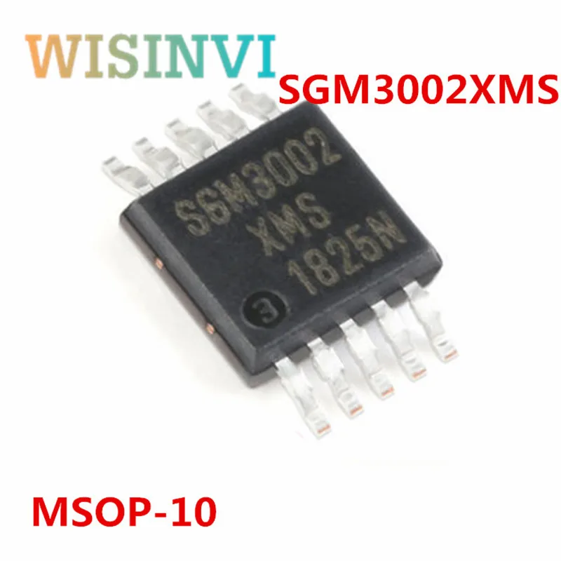 

10pcs/lot SGM3002XMS SGM3002 Analog Switch MSOP10 SGM3002XMS/TR New spot fast delivery