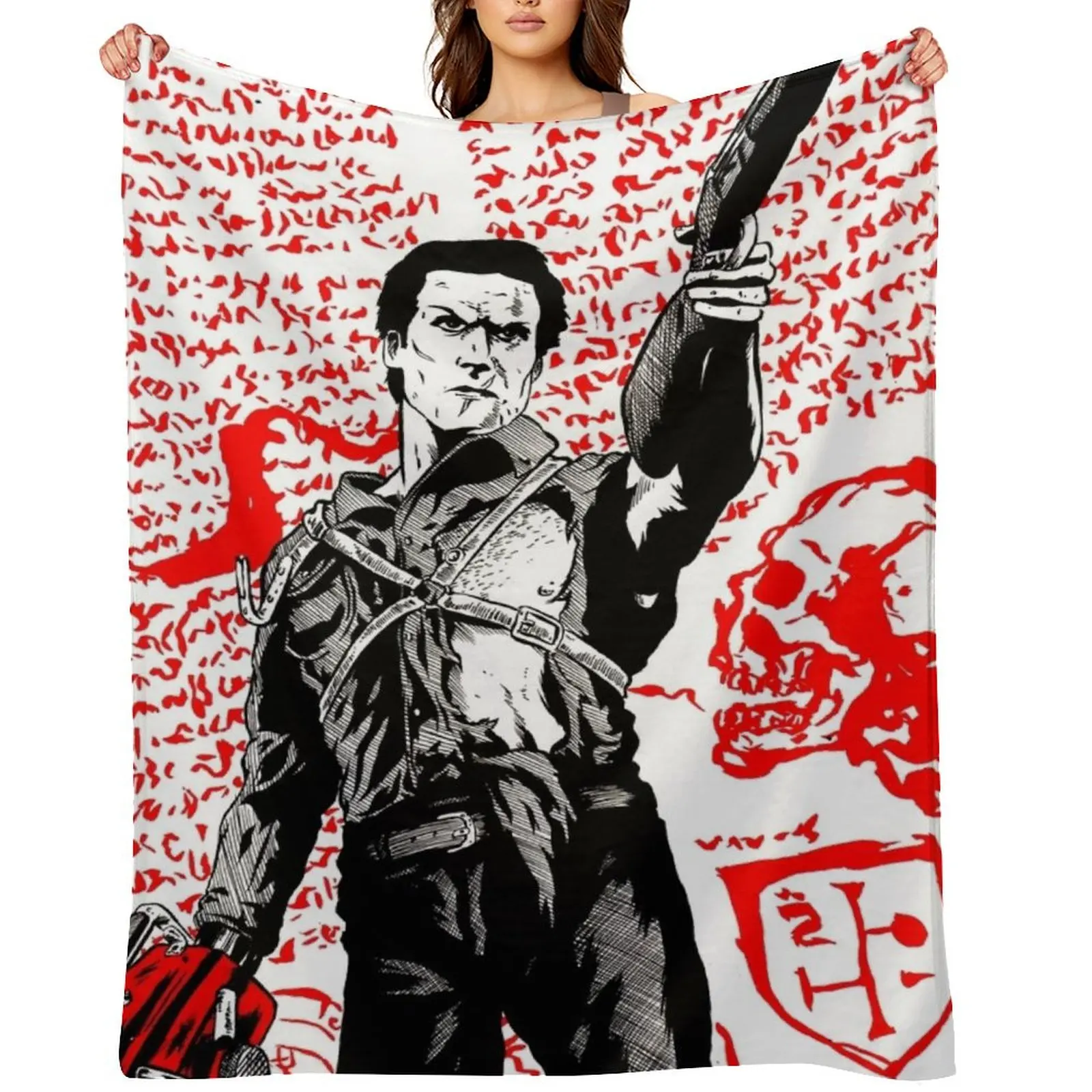 

Necronomicon page 1 Throw Blanket Custom Blankets Sofas Of Decoration Plaid Plaid on the sofa Blankets