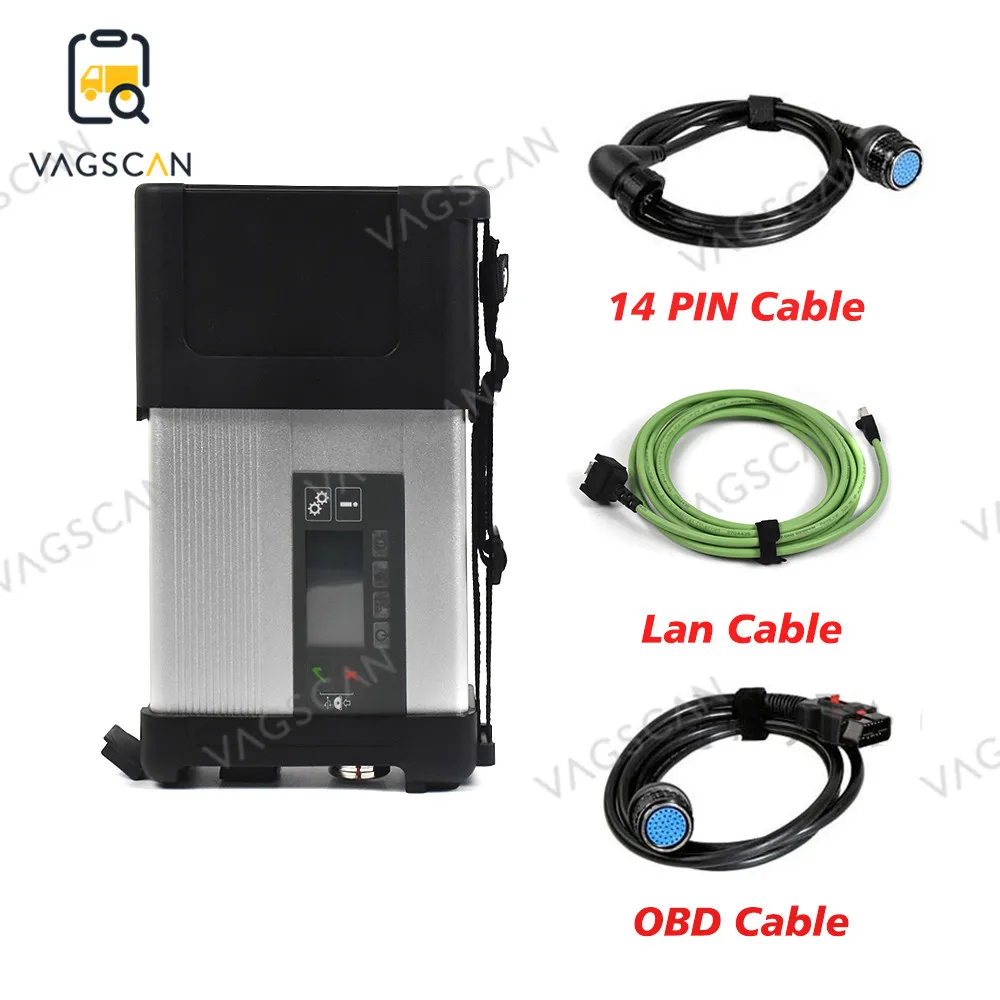 For CFC2 laptop 2023 FOR MB Star C5  Full Chip with Xentry DAS SD Connect Diagnostic Tool with WIFI Function for 12V&24