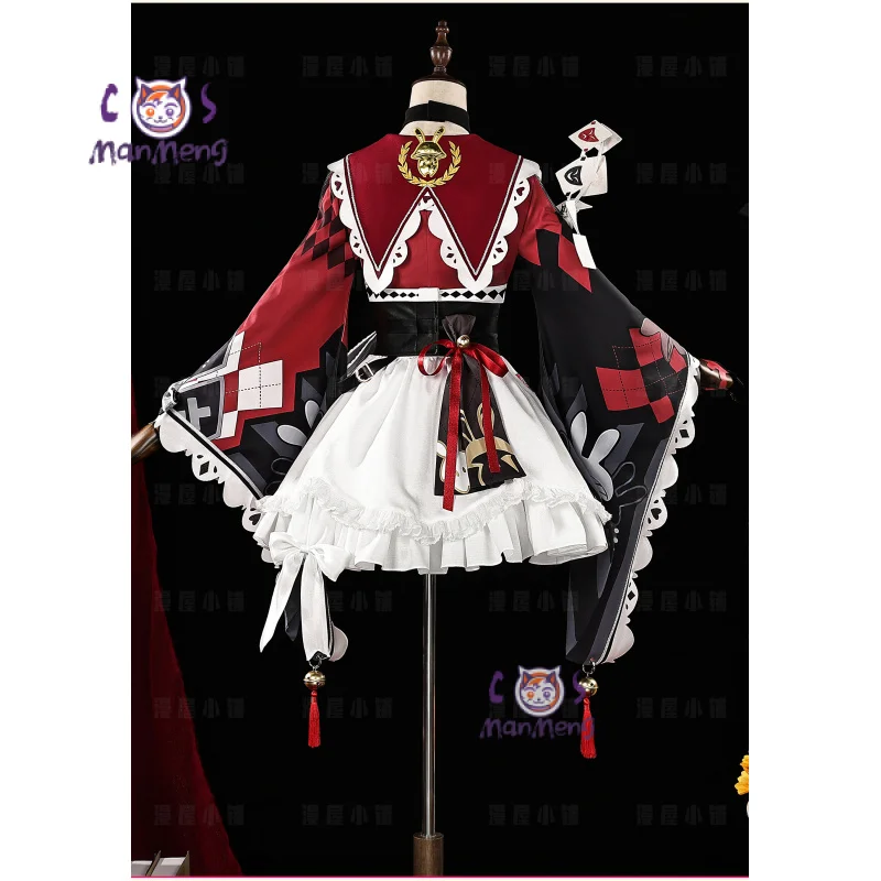

Game Honkai Star Rail Sparxie Cosplay Costume Outfit Dress Carnival Halloween Comic Role Play Sweet Lolita Woman Uniform Wig