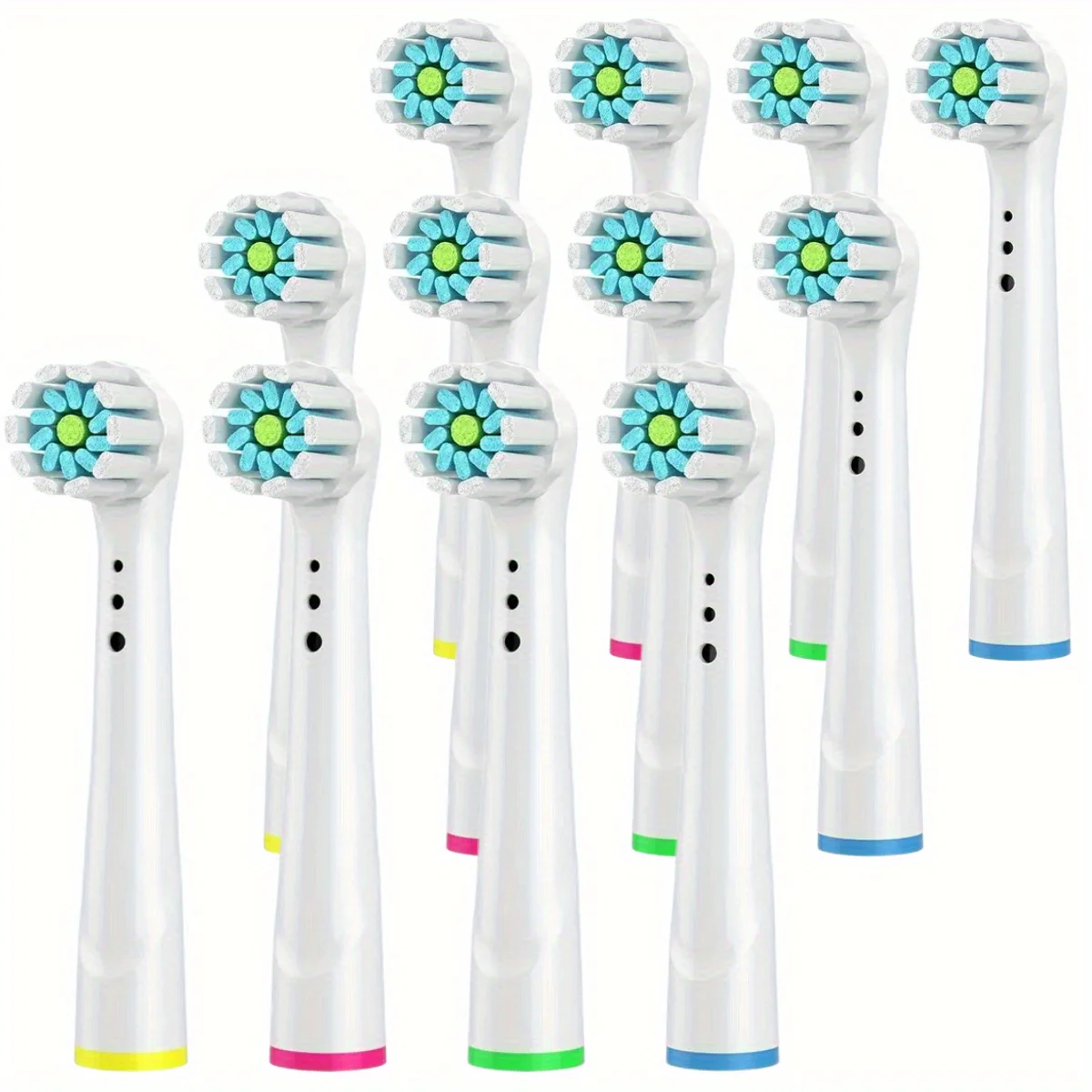 전문 전동 칫솔 헤드, 교체용 칫솔 헤드, Oral-B Braun 호환 브러시 헤드, 4 PCs, 12 PCs, 16/20 PCs