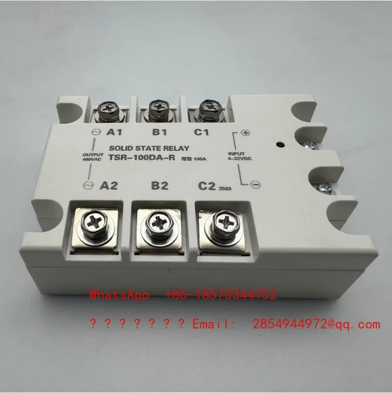 2026     Three-phase Solid State Relay TSR-120DA-R 120A DC Control AC