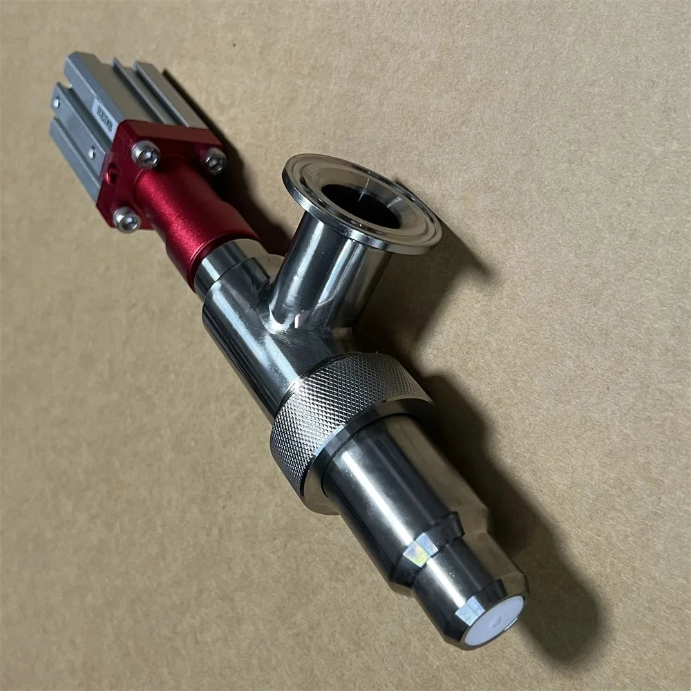 304SUS Stainless Steel Filling Machine Discharge Nozzle Pneumatic Anti Drip Filling Head