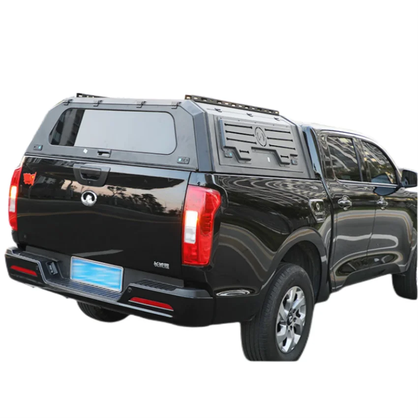 Universal pickup accessories Hard folding pickup truck front cover with lock
