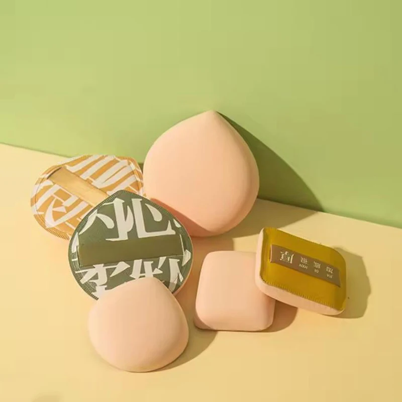 suikerspin bladerdeeg vloeibare foundation speciale cosmetische sponsbladerdeeg