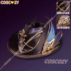 Honkai: Star Rail Trailblazer Cosplay Hat Props Cap Headwear Foxian Healer The Xianzhou Yaoqing Halloween Uniform Accessories