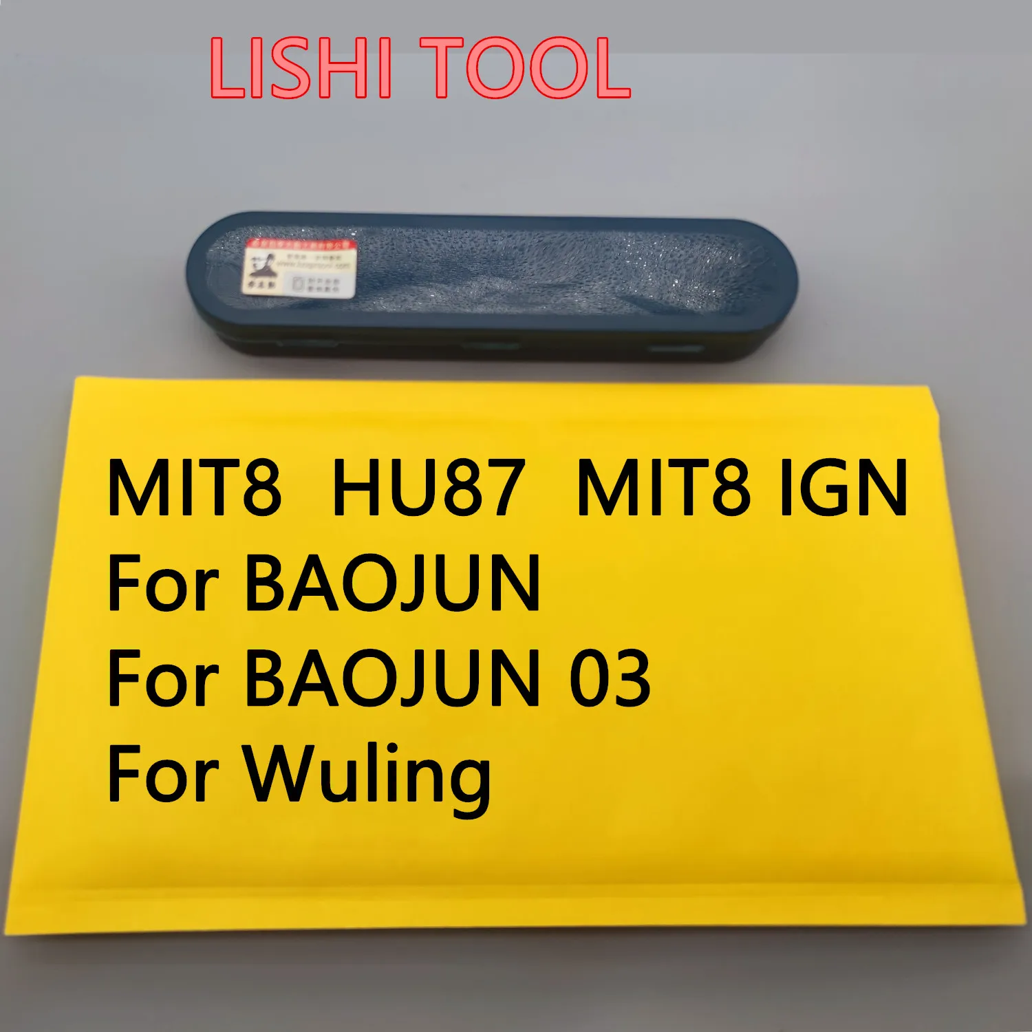 

Lishi tools MIT8 HU87 MIT8 IGN for BAOJUN for BAOJUN 03 for Wuling Motors