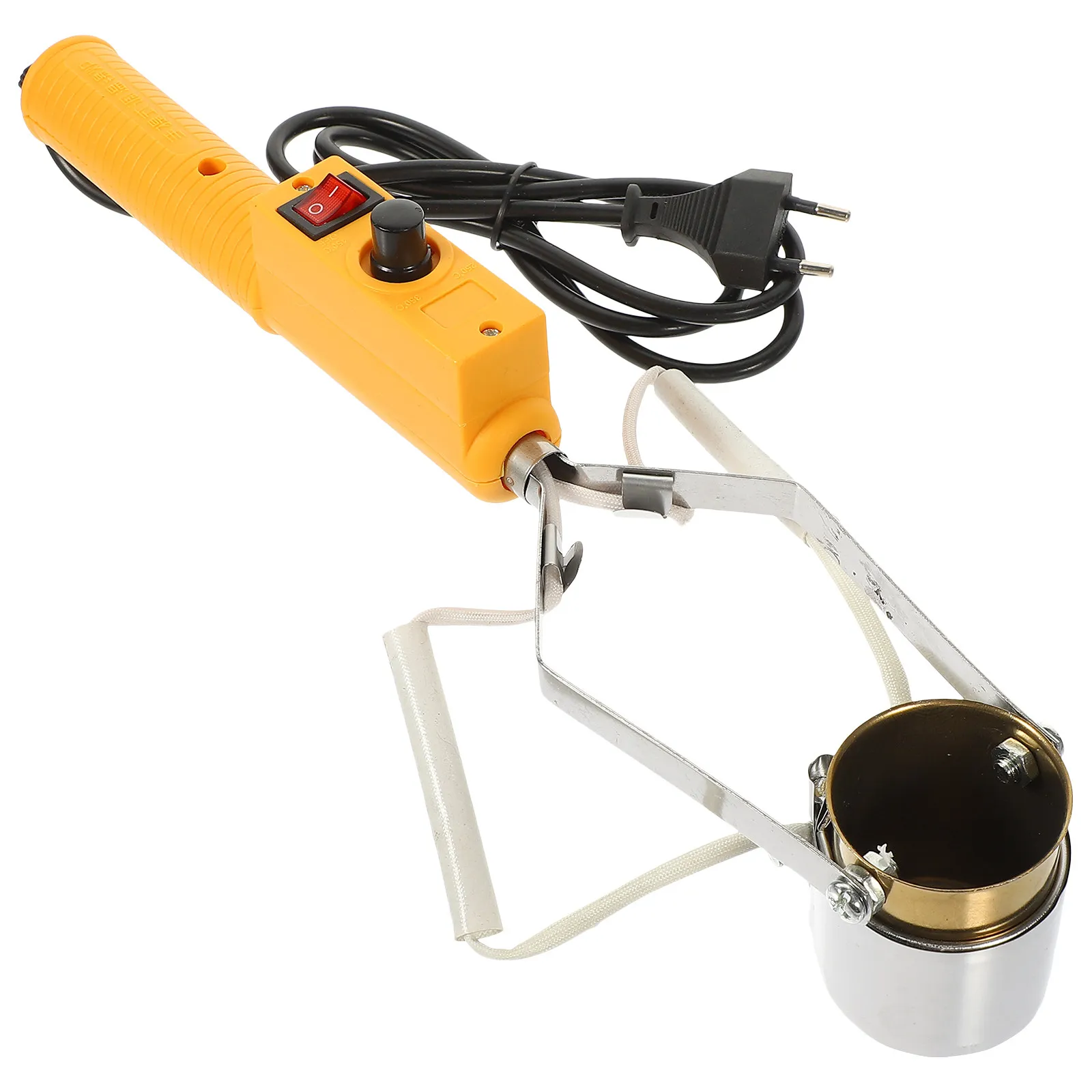 Handheld Tin Furnace 500W Adjustable Temperature Electric Melting Pot for Jewelry Making Solder Tin Melting Pot Eu Plug