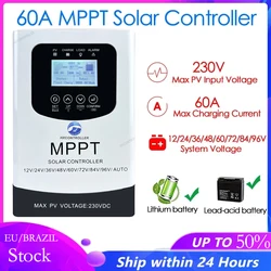 230VDC 12V 24V 48V 60V 72V 96V MPPT Solar Charge Controller Photovoltaic controller Support WIFI APP Ship From Brazil EU