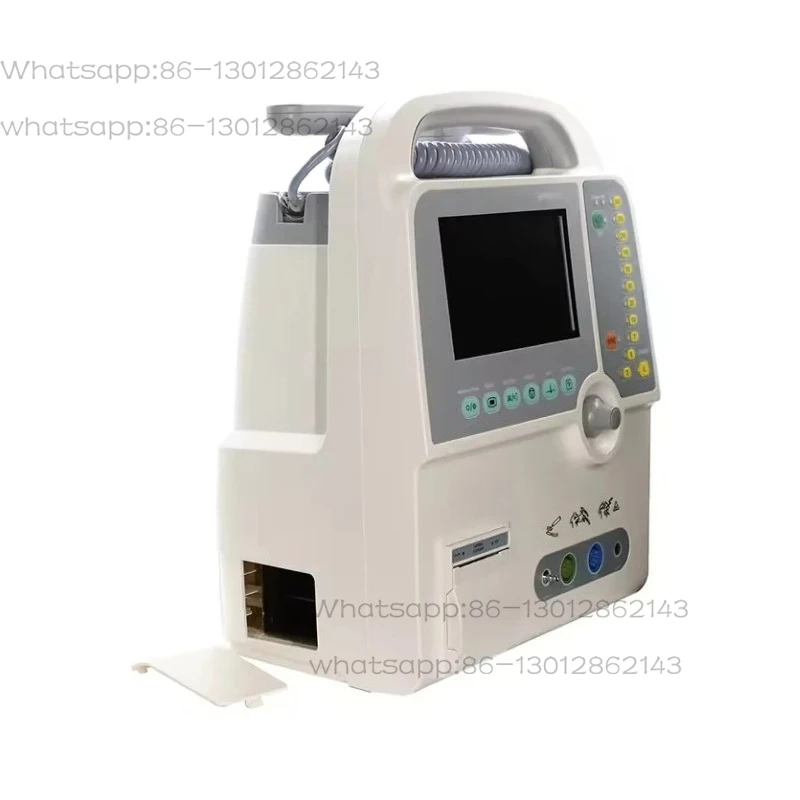 Desfibrilador Externo Automatizado Veterinario al por Mayor, Equipo Veterinario para UCI, Desfibrilador con Monitor Cardíaco