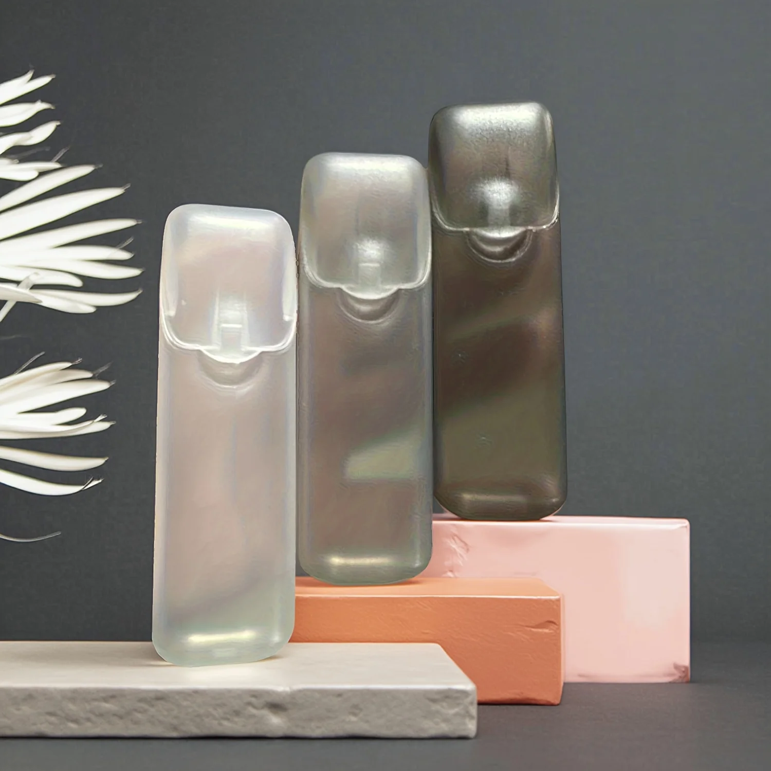 4pcs Mini Portable Storage Box Set, PP Plastic Organizer for Jewelry, Pills & More, Lightweight & Reusable.