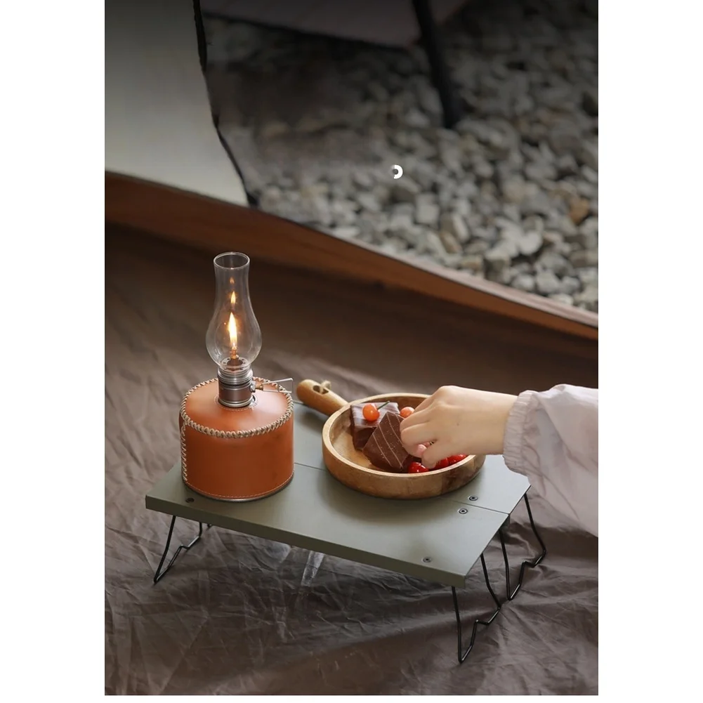 

Lightweight Aluminum Alloy Folding Camping Table Portable Backpack Table For Outdoor Camping Picnic Supplies