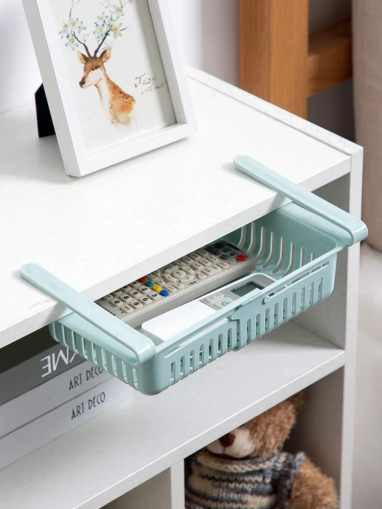 Creative Fridge Shelf Holder  Rack  Kitchen Pull-Out Drawer Organiser Space Saver Storage Box