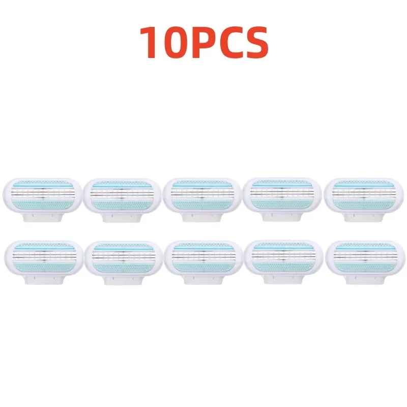 CC012-Women's 3-layer safety razor blade for facial/leg/armpit/bikini line beauty hair removal shaver compatible razor