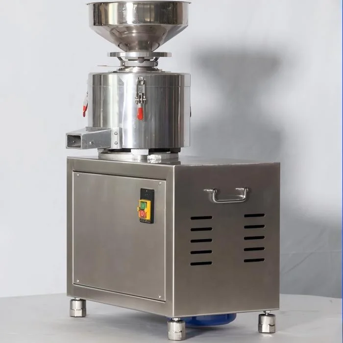 Commercial Sesame Butter Milling Machine Automatic Stainless Steel Nut Butter Grinder Machine Low Noise