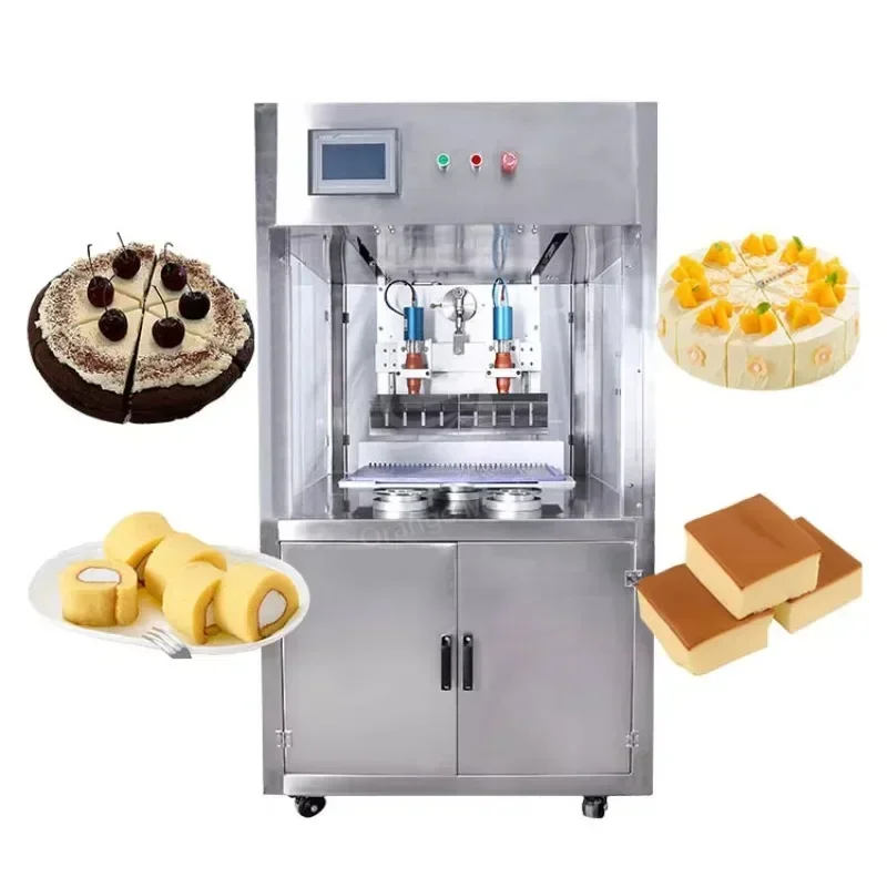 ORME Vertical Ultrasound Sheet Cake Slice Cut Machine Automatic Ultrasonic Triangle Cake Slicer Machine