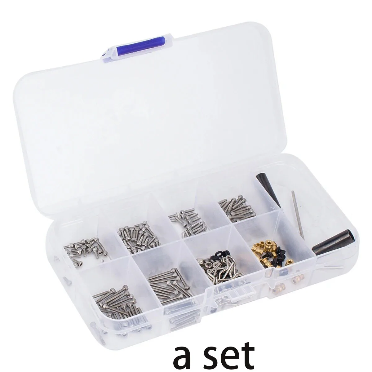 RC screw set, suitable for 1/24 remote climbing crane Axial SCX24 FCX24 parts accessories