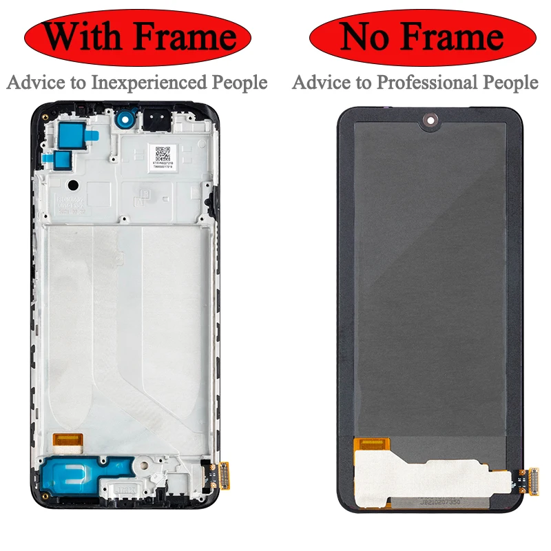 M2101K7BNY Wyświetlacz LCD do Xiaomi Redmi Note 10S Ekran dotykowy z ramką Hurtowy wyświetlacz do Xiaomi Redmi Note 10 4G — zdjęcie produktu 3