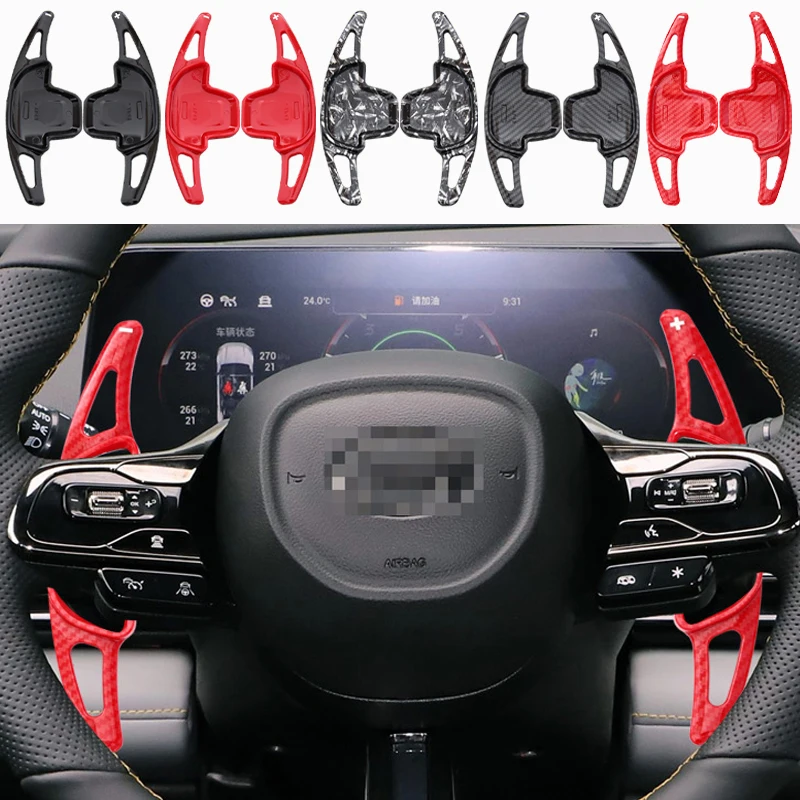 Pour GAC Empow Trumpchi GS8 2023 2024 2025 – Extension de palettes de changement de vitesse ABS pour volant de voiture, levier de vitesses DSG