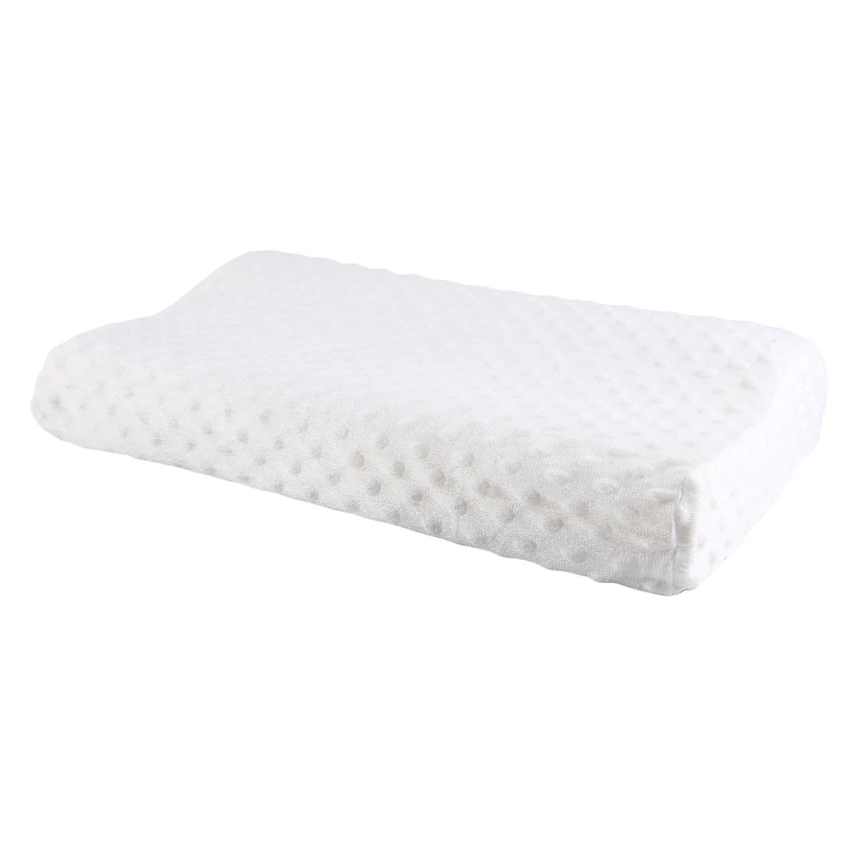 Cuscino in Memory Foam cuscino ortopedico cuscino per il collo in lattice fibra a rimbalzo lento cuscino morbido massaggiatore salute cervicale Care-30x50Cm