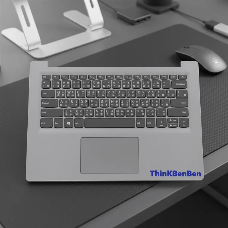 

Традиционная клавиатура TW, серый верхний корпус, чехол для подставки для рук, для Lenovo S145 14 IWL 14AST 14API 14IGM 14IKB 14IIL 5CB0S17120