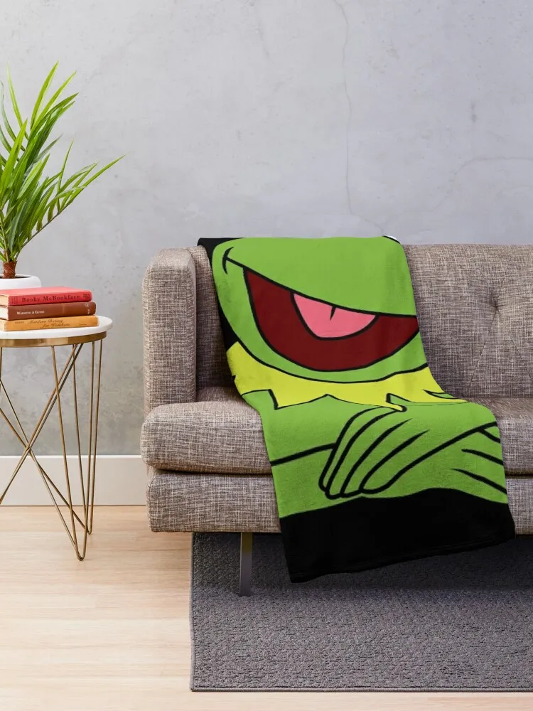 Kermit The Frog Throw Blanket warm winter christmas gifts Luxury St Blankets