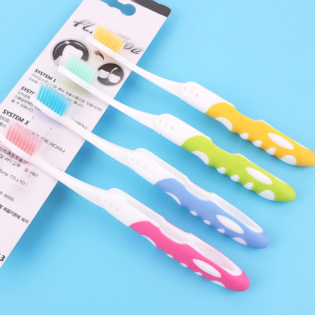 

8 Pcs Travel Toothbrush Toothbrushes Oral Care Tool Adults Soft Bristle Accessories