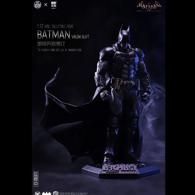 In Stock】LPZZ DC001 1/12 Batman Arkham Dark Knight Warrior