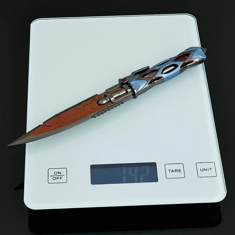 22cm 새로운 게임 피규어 아레네 브레이크아웃 메탈 공예 모델 데스크탑 장식품 어린이 크리스마스 선물 장난감