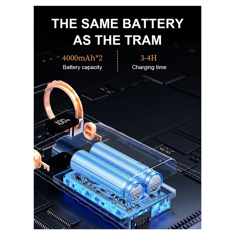 

【Hot Cake】90000RPM Mini Turbo Jet Fan Outdoor Fan Blower Dust Blower Adjustable Wind Speed Withlight Car Cleaning Camping Inflat