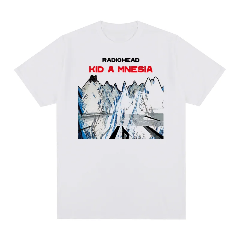 Radiohead vintage camiseta clássico américa do norte tour rock camisas hombre hip hop algodão masculino t camisa nova camiseta das mulheres topos