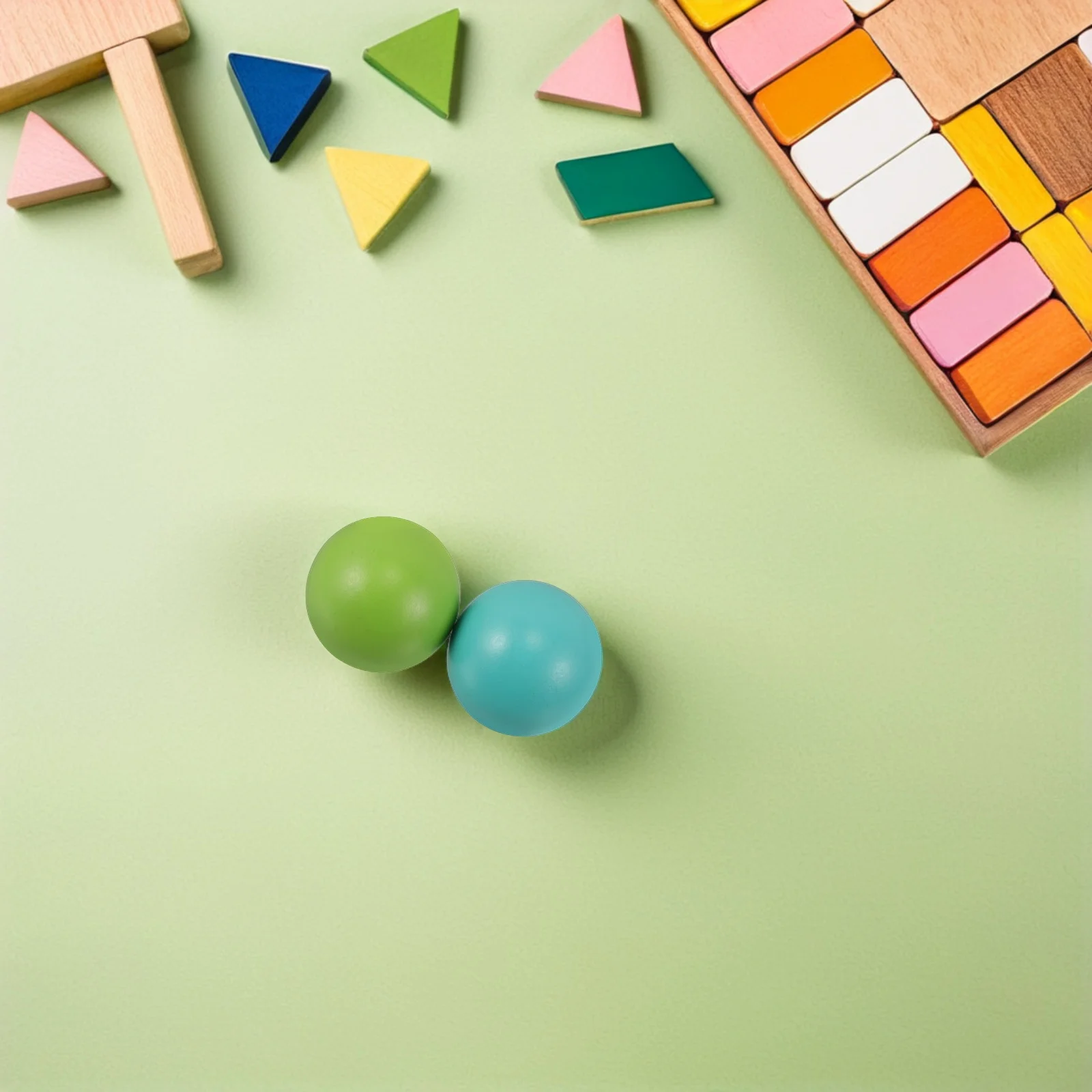 2 قطعة كرات الكروكيه مجموعة خشبية الأطفال في الهواء الطلق ألعاب الحديقة الأسرة الفناء الخلفي الأطراف المدرسية الأحداث الكروكيه مجموعة كرات الفناء الخلفي #3