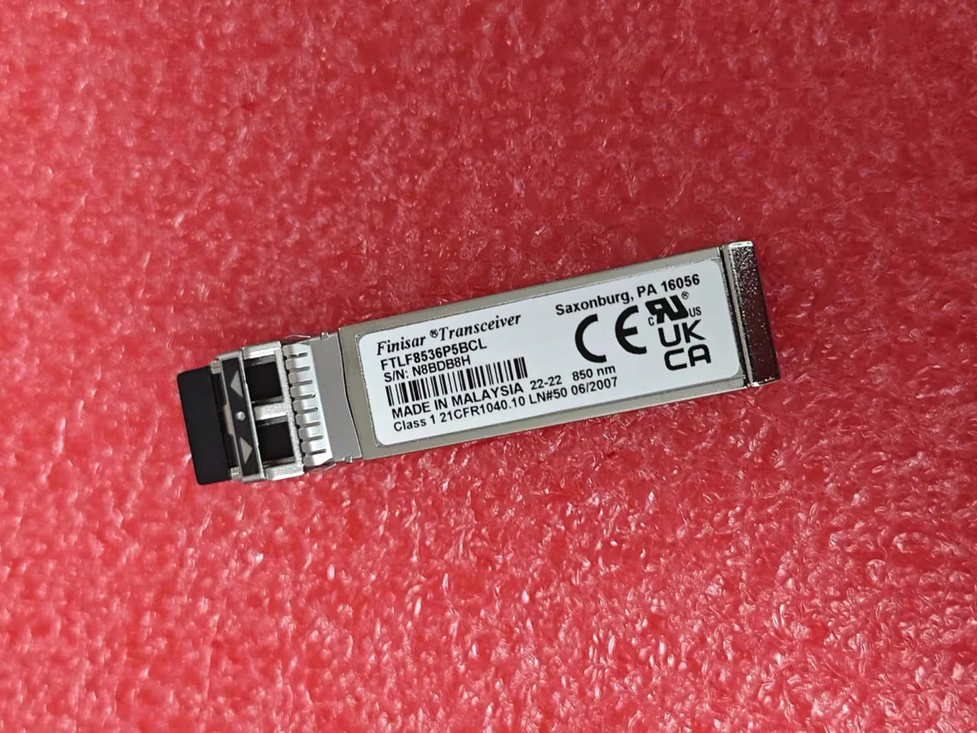 New Finisar 25G SFP Transceiver Purpose Module FTLF8536P5BCL 850NM 25GB Fiber Optical Module