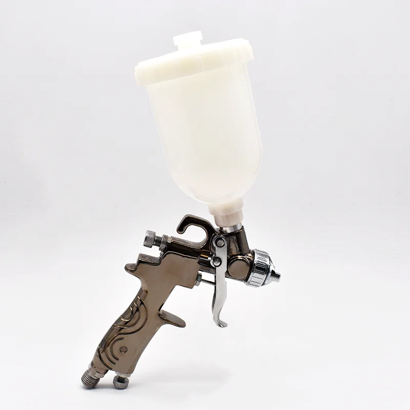 Auarita Mini PISTOLA DE PULVERIZACIÓN K-350 boquilla de 0,8mm aerógrafo profesional pistola de pintura para pintar herramientas de aire aerógrafo de coche
