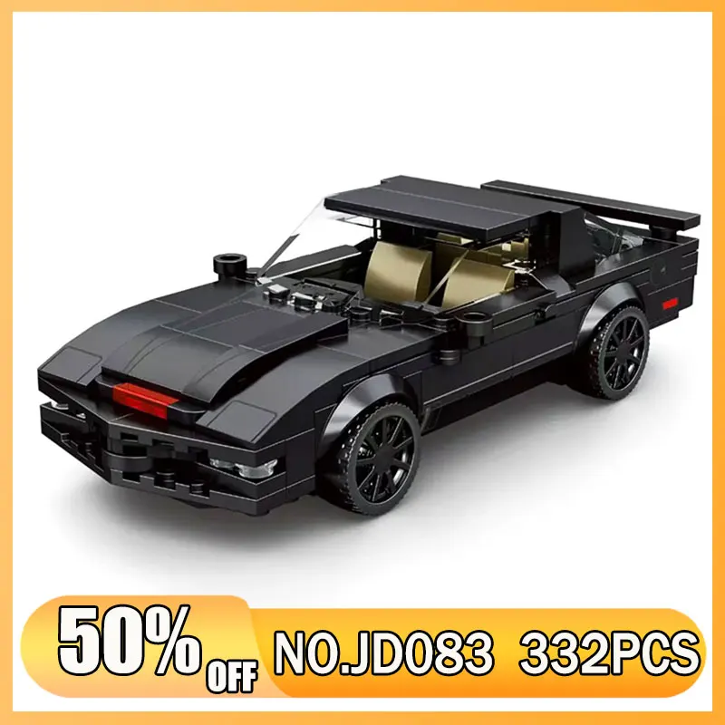 

Высокотехнологичные Knight Rider Firebird, спортивный автомобиль, строительные блоки MOC JD083, классический городской автомобиль, кирпичи, игрушки «сделай сам» для детей, взрослых, подарки