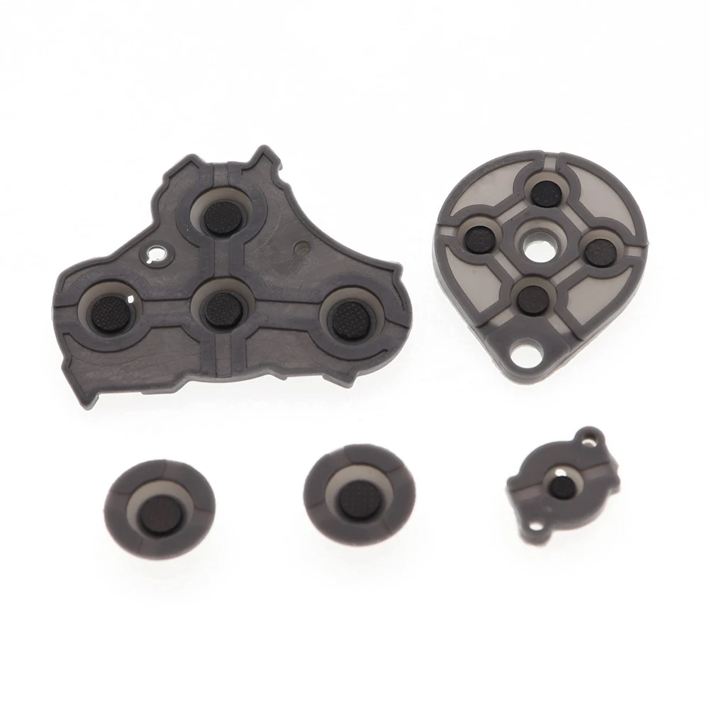 TingDong 1sets Controller Conductive Silicone Button Pad Replacements For Nintendo NGC