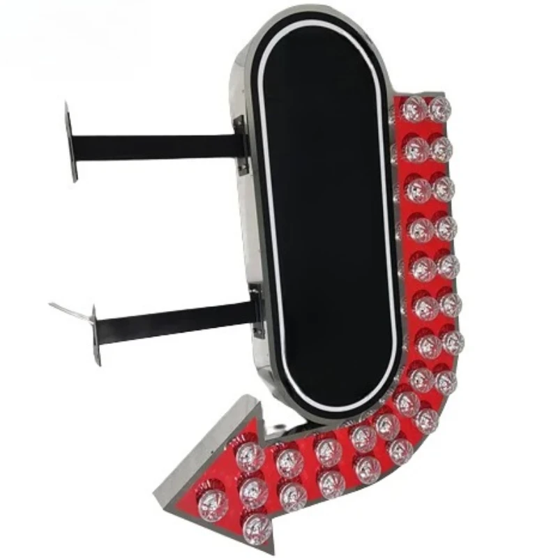 

Light Emitting Diode Menu Board Double Sided Blade Sign with Aluminum Frame Acrylic Stainless Steel Light Box for Advertising