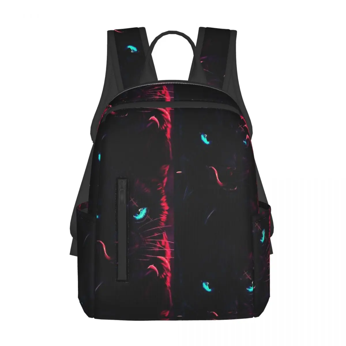 

Warrior Cat Scourge Backpack Daypack Large Capacity Boys Girls BookBag School Bag Shoulder Bags for Men Women