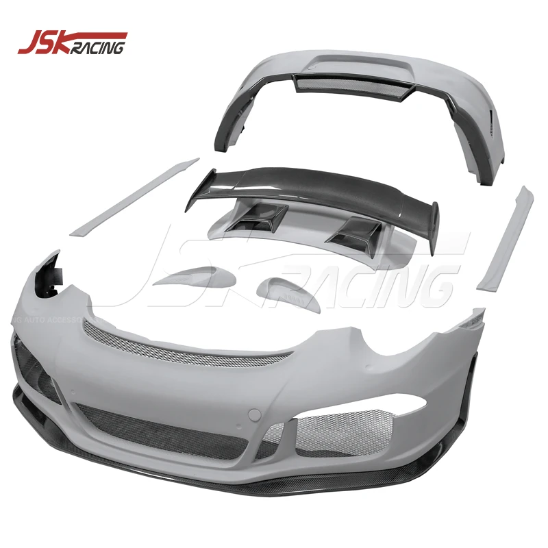 

Комплекты обвесов в стиле 991.1 GT3 из полукарбона для Porsche Carrera 911 991.2 2015-2018 годов выпуска