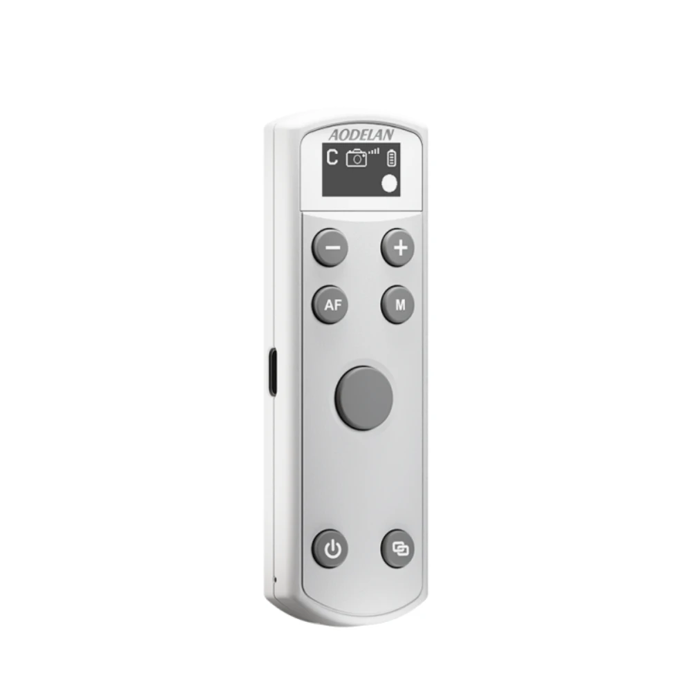 BR-3C Draadloze Oplaadbare Afstandsbediening Ontspanknop voor Canon R R1 R50 R8 R6II 6DII 90D 77D 800D 200DII M200 M50II G7XIII