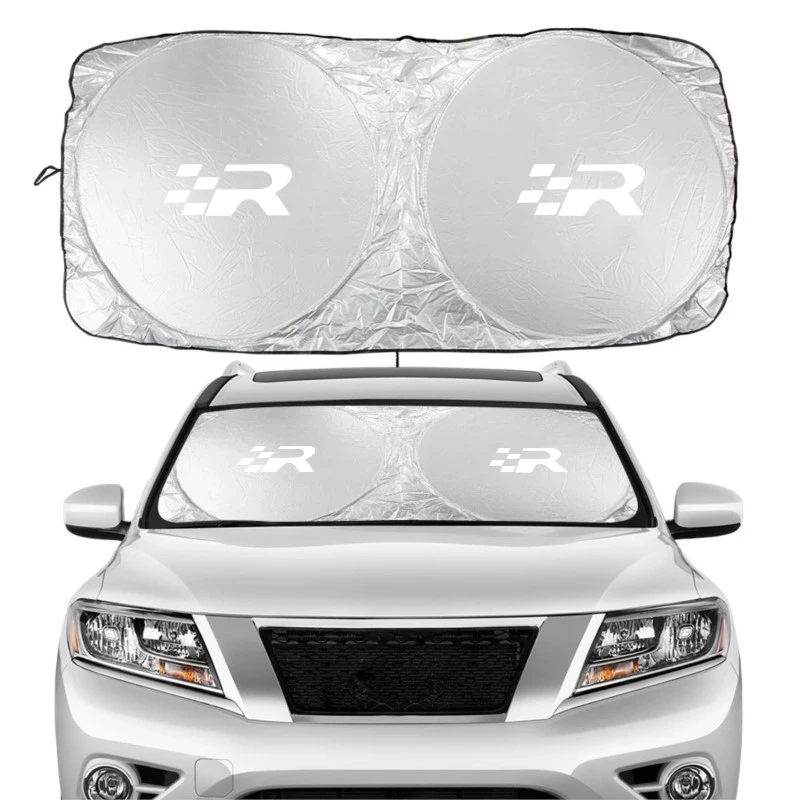 

Car windshield awning covered with sun UV protection front window awning auto For Seat Leon Ibiza Sport Alhambra Ateca Altea FR