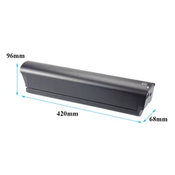 36V Integrated battery 15Ah 17.5Ah for Bottecchia BE 36 BE 33 35 E-Bike Battery Replacement