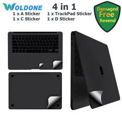 for MacBook 2024 Air 13 15 M2 M3 A2681 Pro14 M3 M2 A2442 sticker protect film Palms Guard Rest Cover+Trackpad /body Protect Skin