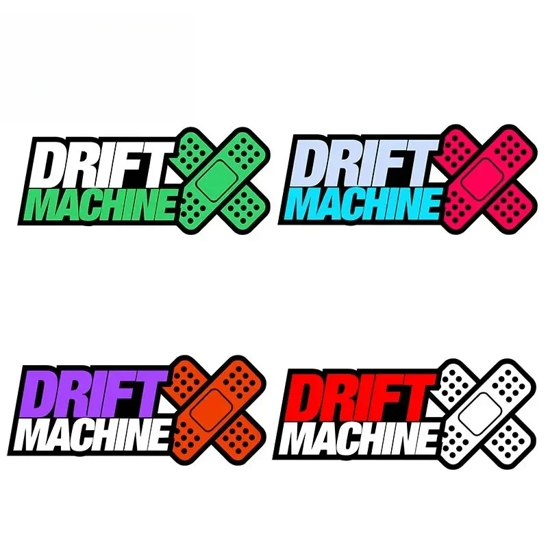 Drift Machine Bandage Style Vinyl Decal Multi Color Waterproof Sticker For Auto Body Scratch Cover Car Decor