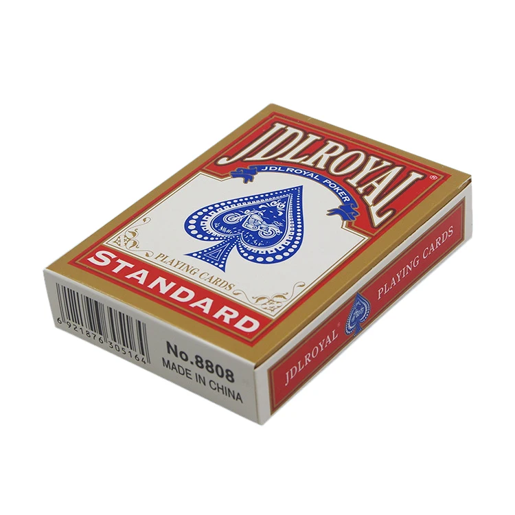 Jdlroyal Poker Rot/Blau Normale Spielkarten Standardversiegelte Decks Zaubertricks Poker Spielkarten Zaubertricks – Detail 3