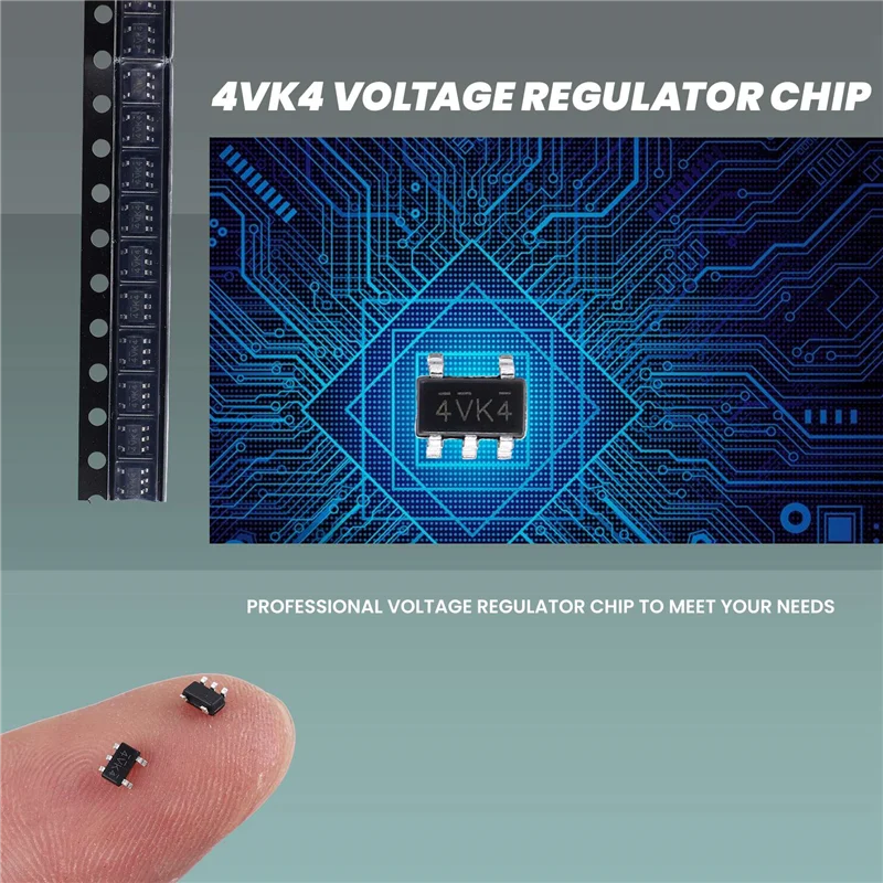 AB53 100 개/몫 LDO 전압 조정기 칩 LN1134A182MR 4VK4 1.8V SOT23-5 칩 Antminer S9 L3 + 해시 보드 수리 칩에 적합